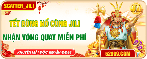 tết bùng nổ cùng jili nhận vòng quay may mắn
